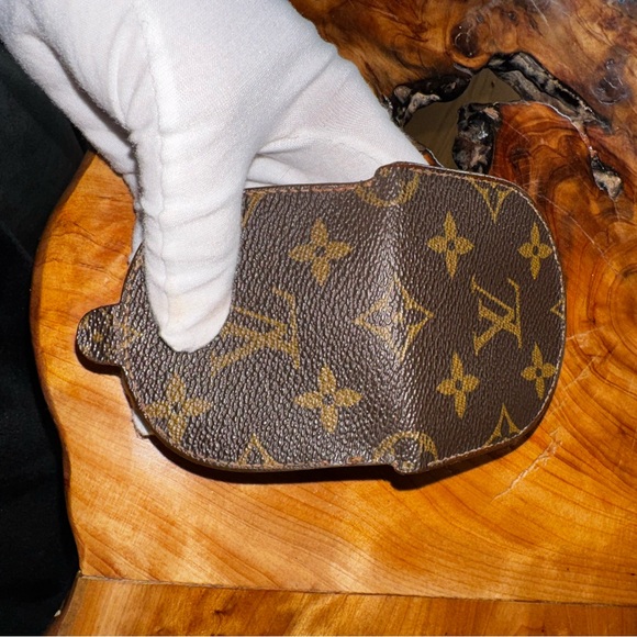 Louis Vuitton Monogram Porte Monnaie Cuvette Coin Purse wallet/vintage, rare - Picture 13 of 17